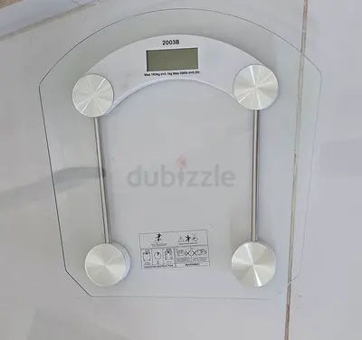 Glass Digital Bathroom Scale - Model 2003B, Up to 180kg