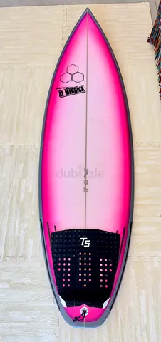 CI/ Al Merrick surfboard 5’10” rook 15 pink model
