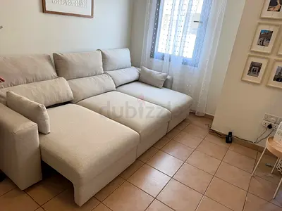 Ikea eskilstuna L shape sofa bed with storage