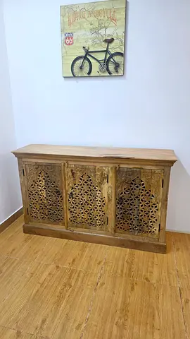 Solid Wood Handcrafted Sideboard