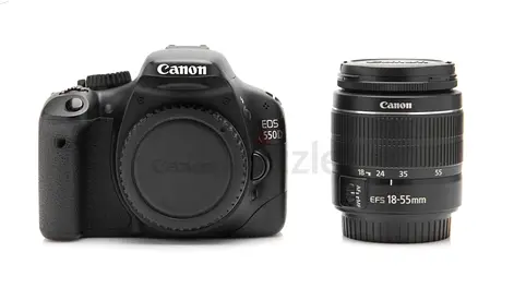 Canon EOS 550D DSLR with EF-S 18-55mm Lens
