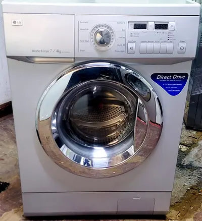 Lg brand 7kg washer 4kg full dryer inverter machine