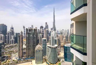 Burj Khalifa View | High Floor | Unfurnished | Brand New | Vacant