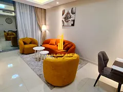One-bedroom apartment in Ajman - Al Rashidiya 1 - Gulfa Tower - furnished with hotel-style furniture