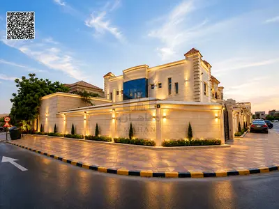 Luxury Corner 5BR Villa | 6,200 Sq Ft Plot | 2 Streets | Huge Yard | Al Mowaihat 2 | All Inclusive
