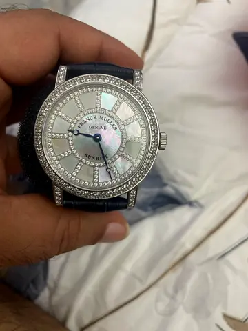 Franck Muller Sunrise Pearl Symphony Diamond Womens Watch