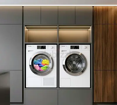 Miele Premium Collection – 9kg Washing Machine + 9kg Dryer (Separate Units) | Durable Powerful