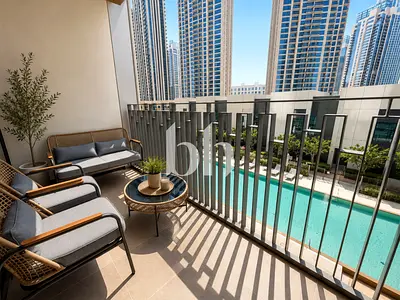 Pool View | Unfurnished | Low Floor