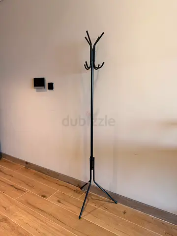 Black Freestanding Coat Rack