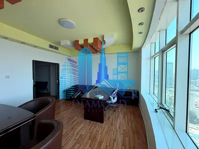 Furnish Office Available For Rent In Horizon Tower Ajman Downtown,