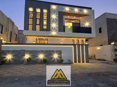 فيلا مستقلة مودرن كسر رخام 5 غرف ماستر مع روف وتشطيبات ألترا سوبر لوكس في الحليو 2