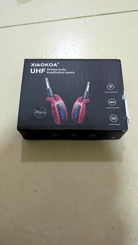 XIAOKOA UHF Wireless Audio Amplification System (pair) - New in box
