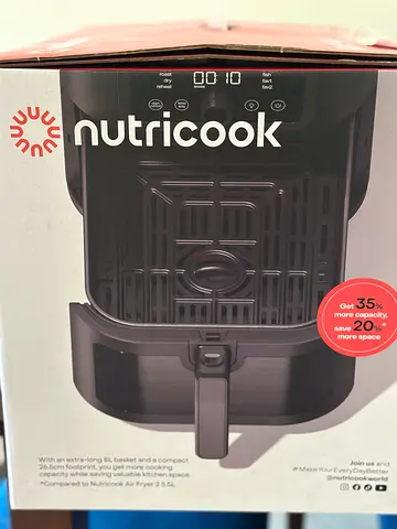Nutricook Air Fryer Slim 8L