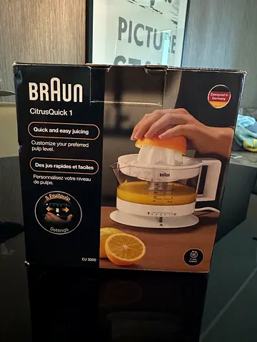 Braun Citrus Quick 1 Electric Citrus Juicer - brand new