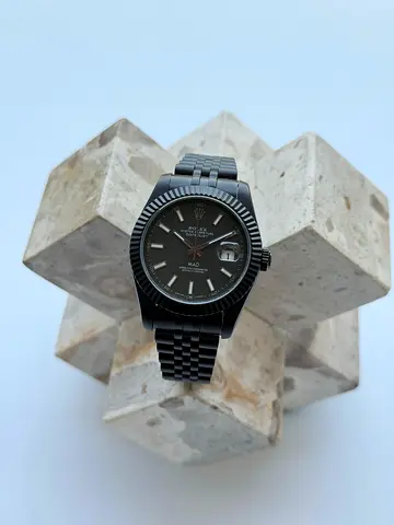 Blacked-out Rolex Datejust 41