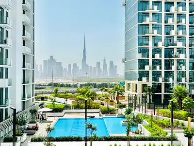 Burj Kahlifa View // Fully Furnished Spacious Studio Just 50k Rent 4 Cheques