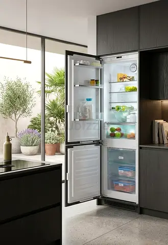Miele Latest Model Built-in Fridge with Bottom Freezer  Touch Panel – Premium German Quality