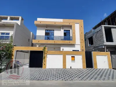 For sale, a villa in Ajman Al Yasmeen, 5 master rooms, a Majles room, a hall, maid room, freehold for all nationalities, Installment with out