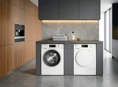 Miele 8kg W1 Washing Machine 7kg T1 Heat Pump Dryer – Premium German Laundry Set