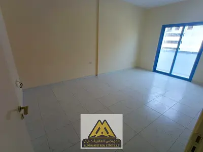 Apartment for Rent 1 Bedroom and Living Room with Spacious Layout, Balcony, Open View and Central AC in Al Hamidiya Ajman