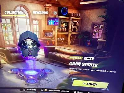 Grim sprite (in game Fortnite)