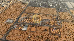 For sale: industrial land in Al-Hanu Al-Jaleel, Al-Sujaia Industrial area, on a 24-meter street, fre