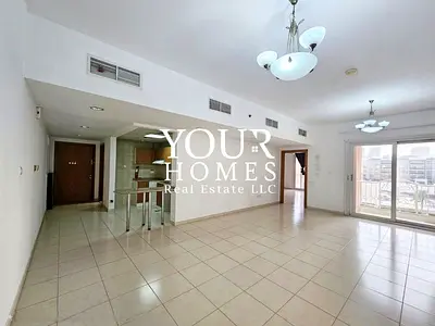 LARGE 1BHK_2 BALCONIES_CHILLER IN DEWA