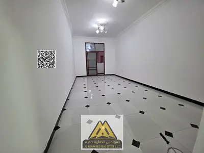 Studio apartment with balcony and separate kitchen for rent in Rawda 3.