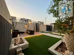 Furnished 3-bedroom villa for annual rent, modern finish.