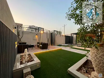 Furnished 3-bedroom villa for annual rent, modern finish.