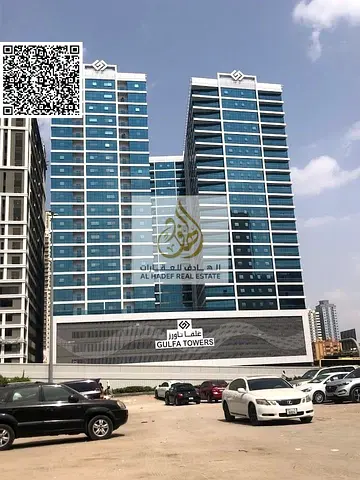 Two-bedroom apartment with a living room in Gulf Towers, immediate occupancy, resale, freehold owne