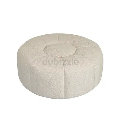White Ottoman/Living Room stool