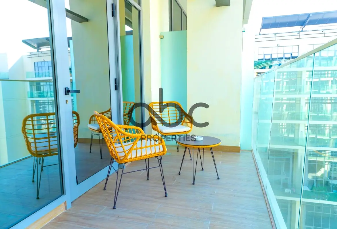 1BR With Balcony | Pool View | Fully Furnished