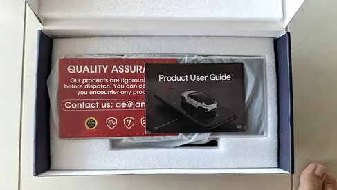 Car Dash Monitor with Built-in Display - Android Auto  Apple CarPlay compatible.