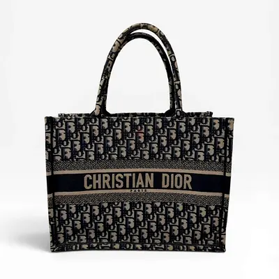 AUTHENTIC CHRISTIAN DIOR MEDIUM OBLIQUE BOOK TOTE
