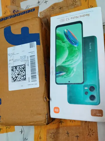 Redmi Note 12 5g 8/256 mat black Brand New Box packed
