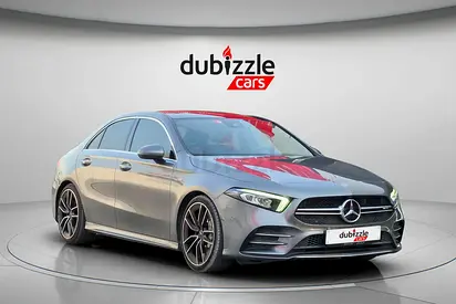 AED 1824/month | 2021 Mercedes-Benz A-Class A 35 AMG | GCC Specs | Ref#491104