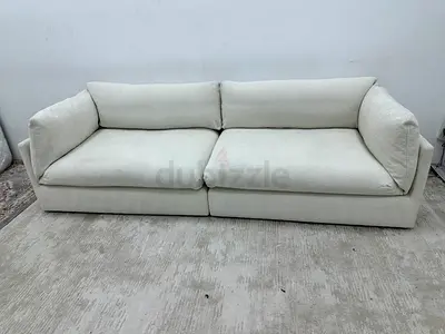 Excellent condition the loom collection two pieces sofa