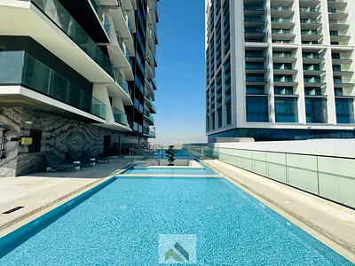 من المالك مباشرة | Binghatti Heights | غرفة وصالة | مؤجرة | إطلالة مسبح و JVC