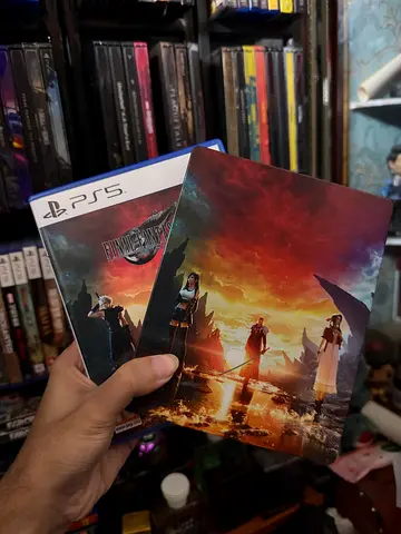 Final fantasy rebirth ps5 with steelbook