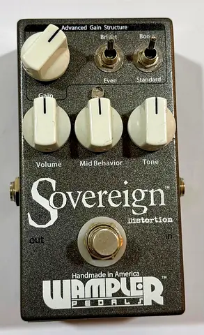 Wampler Sovereign Distortion Pedal