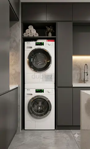 Miele 9kg Washer 9kg Dryer Set – Latest Model with Stacking Kit, Premium German Quality