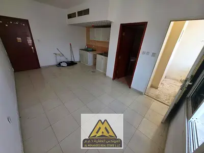 Prime location | Spacious studio with balcony | Central AC | Near Kenz Mall | Main road access | Excellent layout | Close to services | Great view