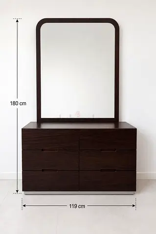 Chest of drawers with mirror - Home Centre