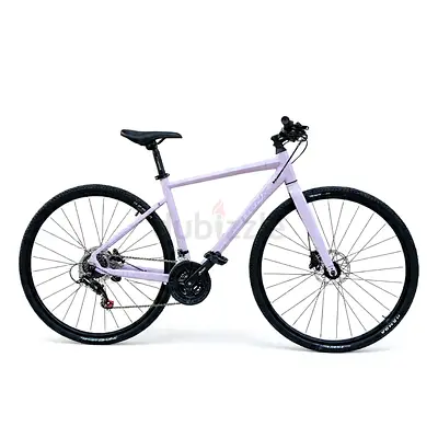 Trinx hybrid bike fly win 1.0 aluminium frame size 47 light purple color