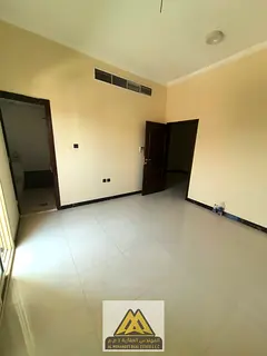 Annual one-bedroom apartment for rent in Al Rawda 1, Ajman. With balcony, central AC, free maintenan