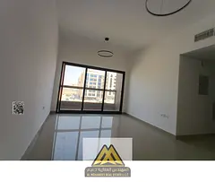 One bedroom first occupancy Al Jurf 3 balcony two baths master central AC 37000 four payments