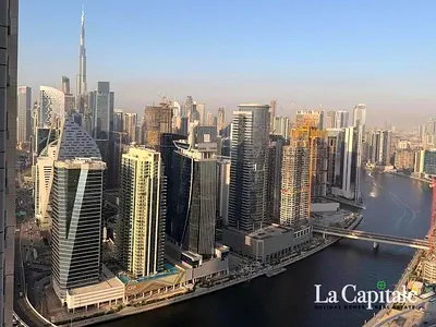 CANAL AND PARTIAL BURJ KHALIFA VIEW | VACANT