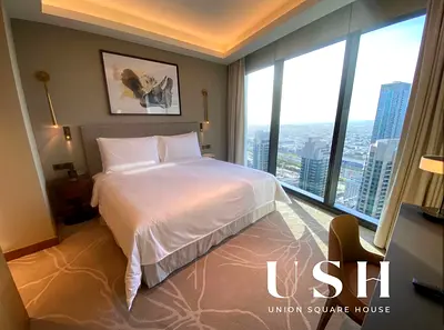 1 Bed Luxury Furnished | Boulevard View | Higher Floor | Spacious Layout