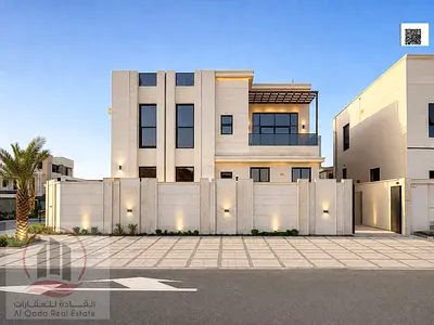 For sale, a villa in Ajman Al Zahia , 4 master rooms, a Majles room, a hall, maid room, freehold fo